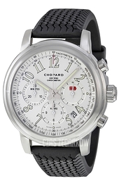 Chopard Classic Racing Mille Miglia Chronograph Srebrny/Guma Ø42 mm 168511-3015