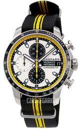 Chopard Grand Prix de Monaco Historique Srebrny/Skóra Ø44.5 mm 168570-3001