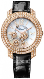 Chopard Ladies Happy Diamonds Biały/Skóra Ø30 mm 209274-5001