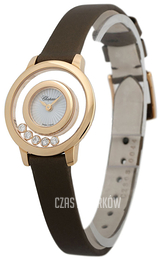 Chopard Happy Diamonds Biały/Skóra Ø25 mm 209417-5001