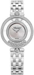 Chopard Happy Diamonds Srebrny/18 karatowe białe złoto Ø32 mm 209426-1202