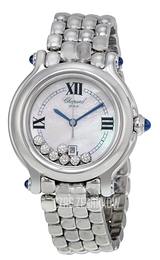 Chopard Happy Sport Biały/Stal Ø32 mm 278236-3016