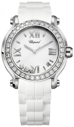 Chopard Happy Sport Biały/Guma Ø36 mm 278475-3018