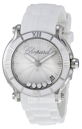 Chopard Happy Sport Srebrny/Guma Ø36 mm 278551-3001
