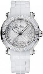 Chopard Happy Sport Srebrny/Guma Ø36 mm 278551-3003