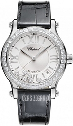 Chopard Happy Sport Srebrny/Skóra Ø36 mm 278559-3003