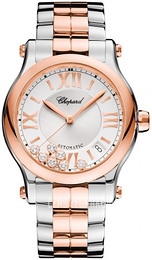 Chopard Happy Sport Srebrny/Stal Ø36 mm 278559-6002