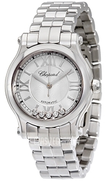Chopard Happy Sport Srebrny/Stal Ø30 mm 278573-3002
