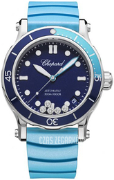 Chopard Happy Ocean Niebieski/Guma Ø40 mm 278587-3001
