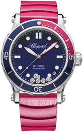 Chopard Happy Ocean Niebieski/Guma Ø40 mm 278587-3002