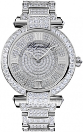 Chopard Imperiale Srebrny/18 karatowe białe złoto Ø40 mm 384239-1002