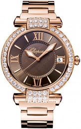 Chopard Imperiale Brązowy/18 karatowe różowe złoto Ø40 mm 384241-5008
