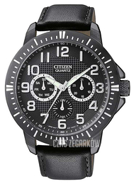 Citizen Czarny/Skóra Ø42 mm AG8315-04E