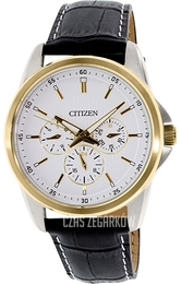 Citizen Biały/Skóra Ø42 mm AG8344-06A