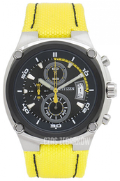 Citizen Dress Czarny/Tkanina Ø42 mm AN3455-30E