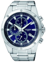 Citizen Chrono Niebieski/Stal Ø44 mm AN3530-52L