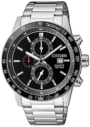 Citizen Chrono Czarny/Stal Ø44 mm AN3600-59E