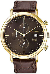 Citizen Brązowy/Skóra Ø41 mm AN3612-09X