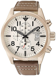 Citizen Biały/Skóra Ø43 mm AN3623-02A