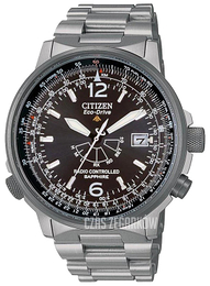 Citizen Radio Controlled Czarny/Tytan Ø42 mm AS2031-57E