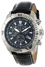 Citizen Czarny/Skóra Ø43 mm AT0810-12E