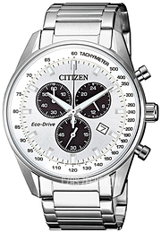 Citizen Chrono Srebrny/Stal Ø40 mm AT2390-82A