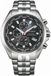 Citizen Radio Controlled Czarny/Stal Ø44 mm AT8200-87E