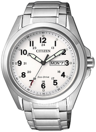 Citizen Dress Biały/Stal Ø43 mm AW0050-58A