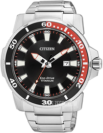 Citizen Czarny/Tytan Ø43 mm AW1221-51E