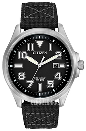 Citizen Czarny/Tkanina Ø43 mm AW1410-08E