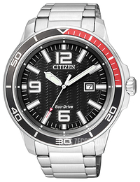 Citizen Dress Czarny/Stal Ø46 mm AW1520-51E