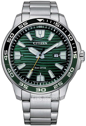 Citizen Marine Zielony/Stal Ø46 mm AW1526-89X