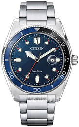 Citizen Eco Drive Niebieski/Stal Ø43 mm AW1761-89L