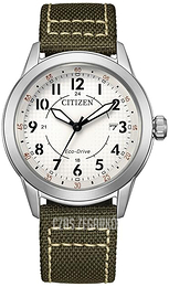 Citizen Biały/Skóra Ø40 mm AW1870-08A