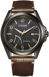 Citizen Elegance Czarny/Skóra Ø43 mm AW7057-18H