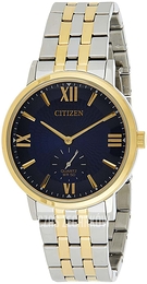 Citizen Niebieski/Stal w odcieniu złota Ø39 mm BE9176-76L