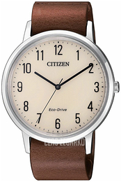 Citizen Eco Drive 180 Beżowy/Skóra Ø41 mm BJ6501-28A