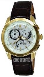 Citizen Biały/Skóra Ø40 mm BL8006-07A