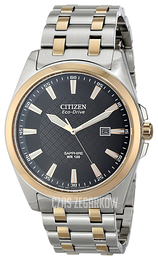 Citizen Corso Czarny/Stal Ø40 mm BM7106-52E