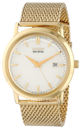 Citizen Mesh Biały/Pozlacana Ø40 mm BM7192-51A