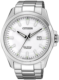 Citizen Eco Drive 180 Biały/Tytan Ø43 mm BM7470-84A