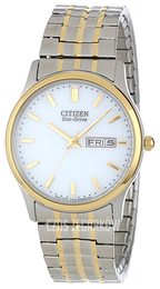 Citizen Biały/Stal Ø36 mm BM8454-93A