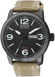 Citizen Eco Drive 180 Czarny/Skóra Ø42 mm BM8476-23EC