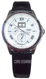 Citizen Biały/Skóra Ø43.5 mm BT0000-15A