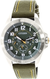 Citizen Eco Drive 180 Zielony/Skóra Ø45 mm BU2030-09W