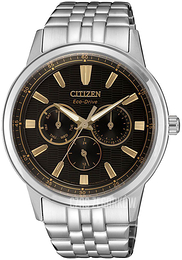 Citizen Eco Drive 180 Czarny/Stal Ø44 mm BU2071-87E