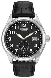 Citizen Dress Czarny/Skóra Ø43 mm BV1060-07E