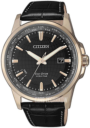 Citizen Eco Drive Czarny/Skóra Ø41 mm BX1008-12E