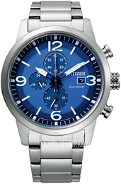 Citizen Chrono Niebieski/Stal Ø43 mm CA0741-89L