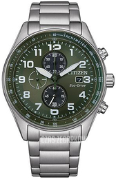 Citizen Eco Drive Zielony/Stal Ø43 mm CA0770-72X